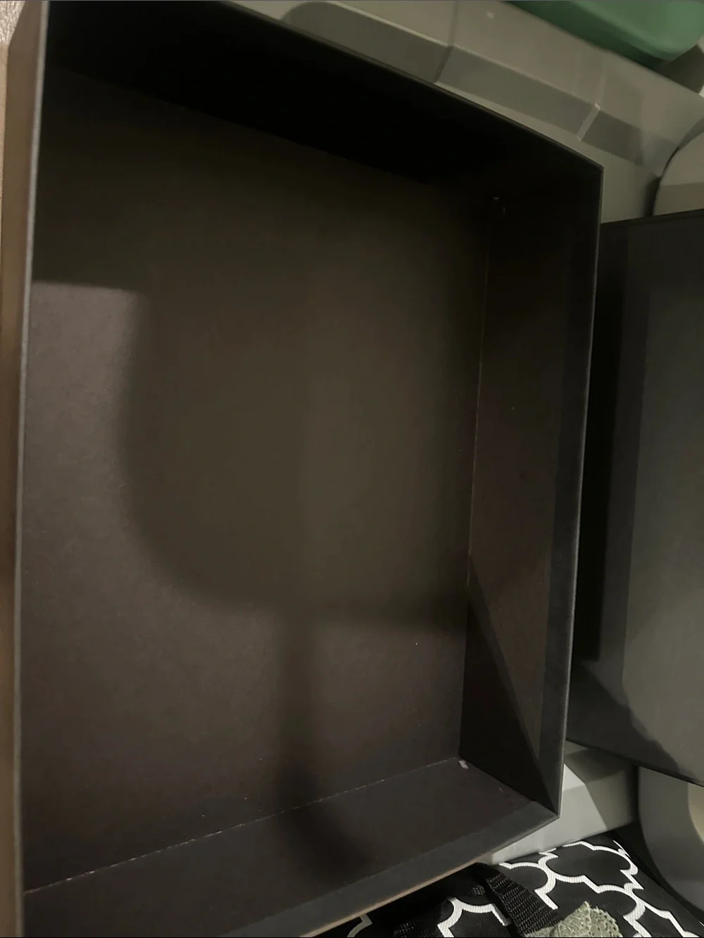 Dior Dark Chocolate Brown cigar/personal belongings box with White Logo.